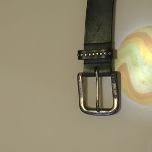 Harley Davidson mens black belt